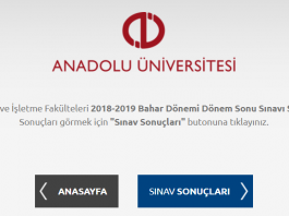 aof sınav sonuc