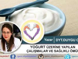 DUYGU ONUR YOĞURT ÜZERİNE YAPILAN ÇALIŞMALAR VE SAĞLIKLI ÖMÜR